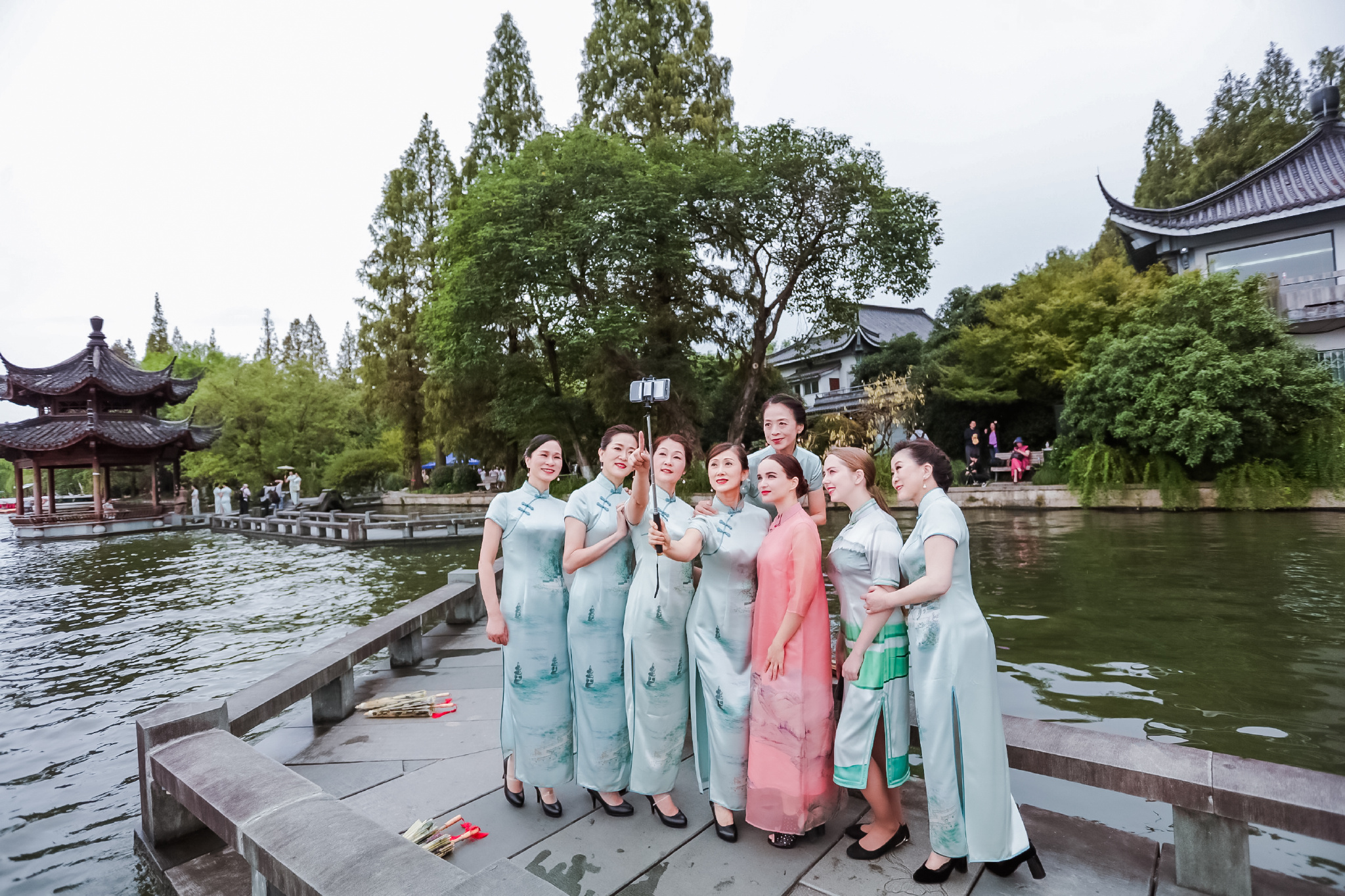 "锦绣江南 旗袍秀非遗"活动开幕啦