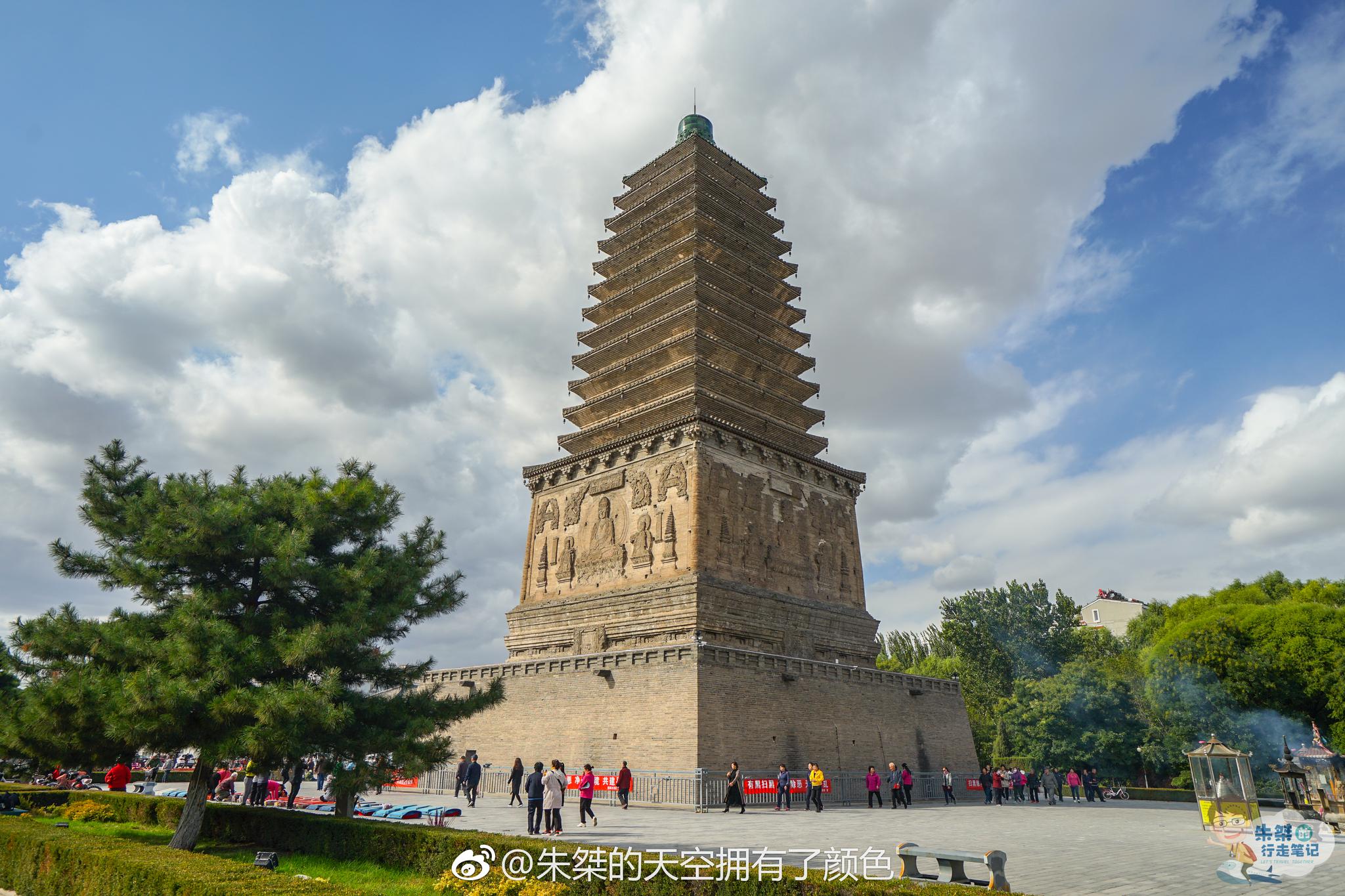 朝阳北塔,位于辽宁省朝阳双塔街北端.始建于北魏孝文帝太和年间|孝文