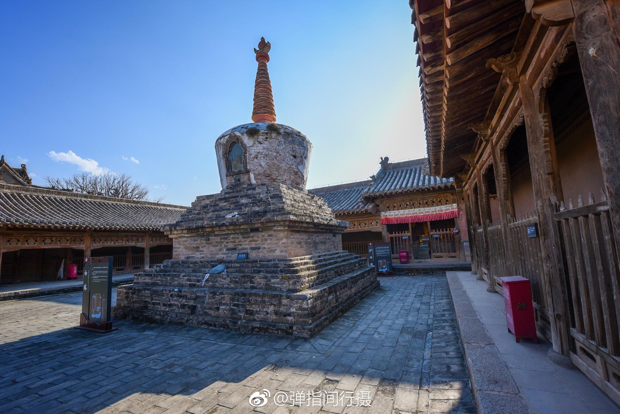 瞿昙寺位于青海省海东市乐都县是乐都南山地区最大的寺院