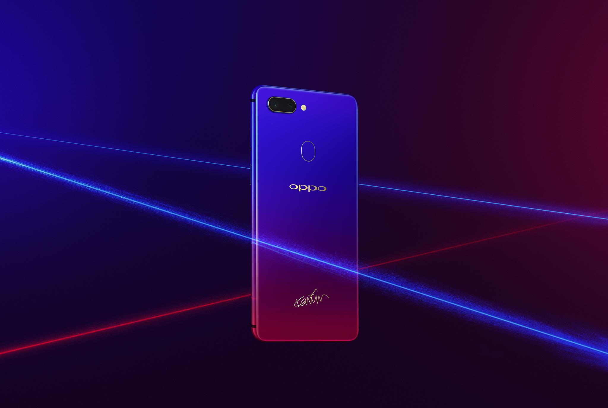 梦幻渐变灵动感十足oppor15星云特别版正式发布