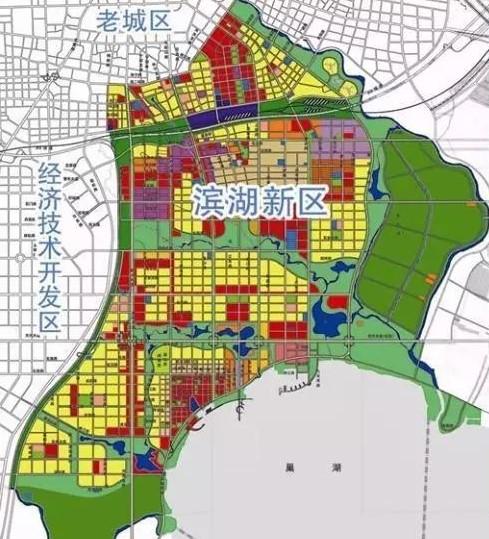 总面积491平方千米,这样的规划会让合肥成为一座真正意义上的滨湖城市