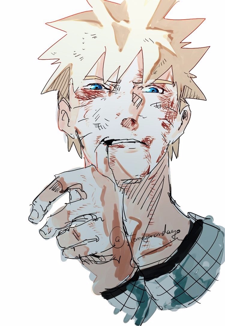 金发角色太帅了啊.【いまむー@tomoyanandayo】