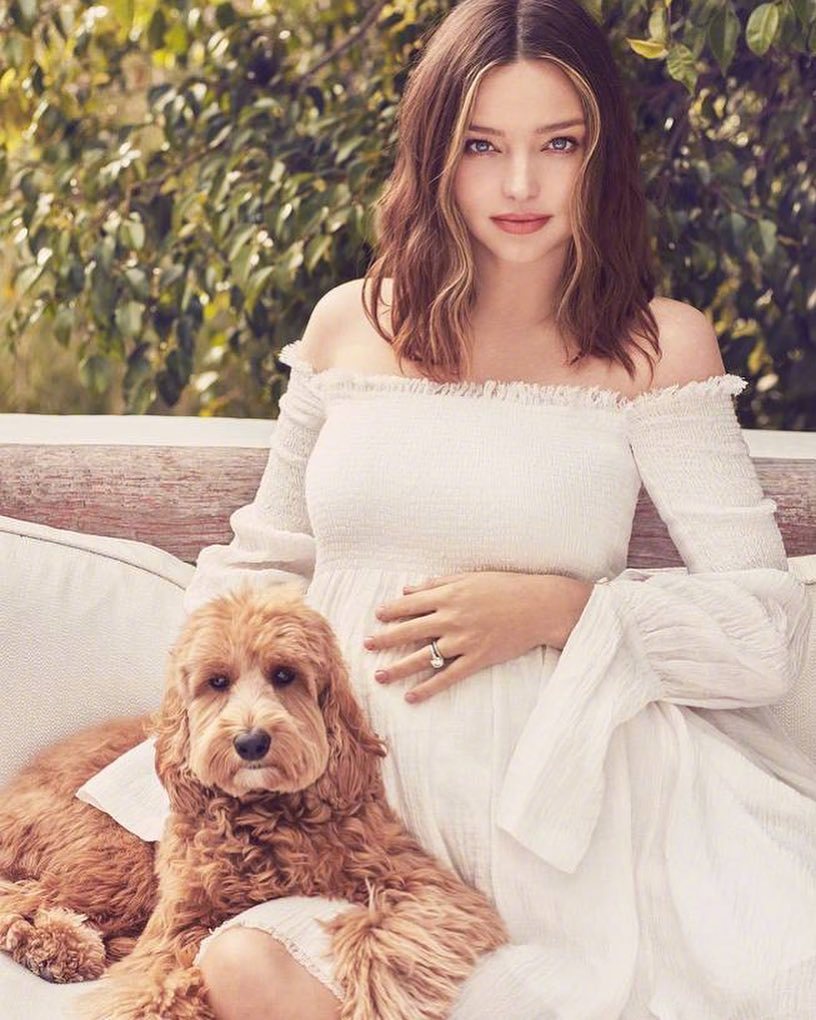孕妈米兰达可儿miranda kerr 登上《stellar》杂志2018年5月号封面