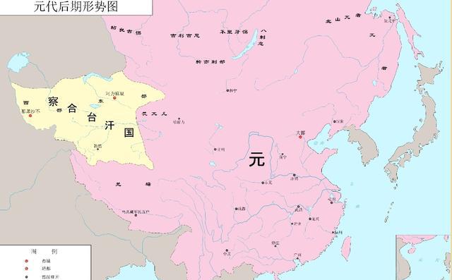 中国古代各朝形势图(元明清)|中国古代|王朝|封建王朝_新浪新闻