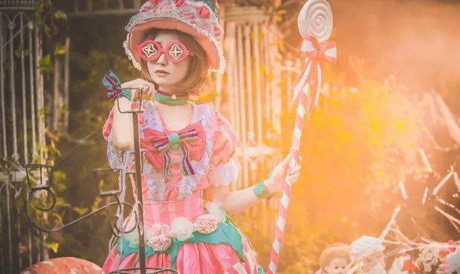 第五人格盲女皮肤甜心蛋糕cos 你被甜到了吗?