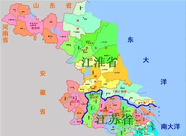 苏北五市地图图片