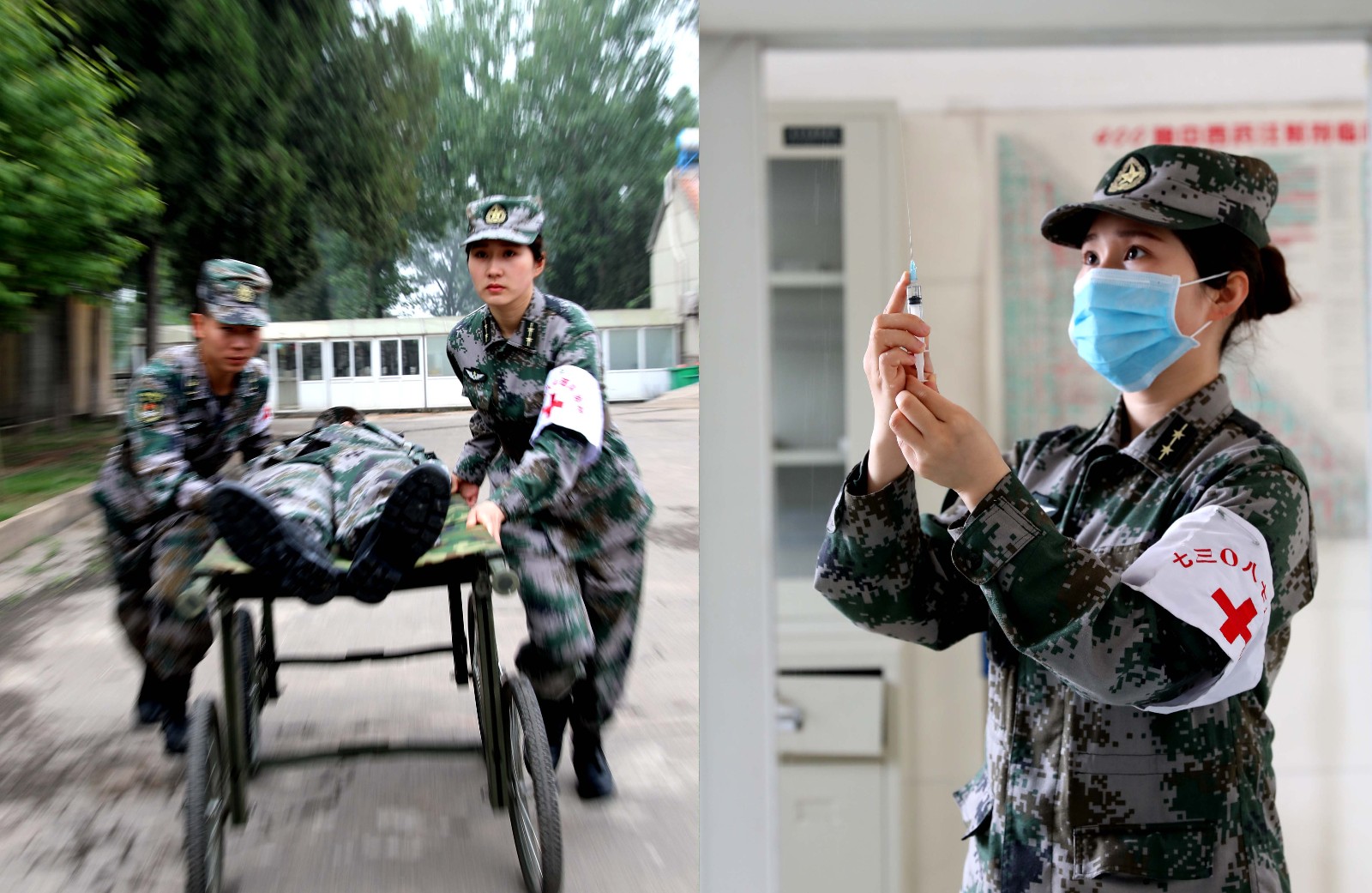 军队"白衣天使"沙场练兵过护士节