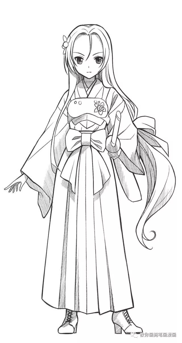 【基础手绘教程】古风漫画人物手绘教学,新手一定不要错过!