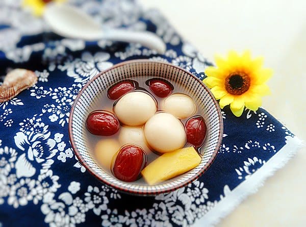 红枣姜汤圆的做法