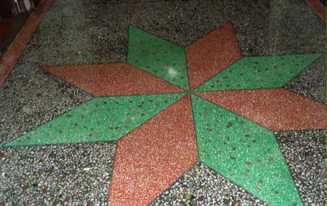 头一次见家里装修铺这种地面,效果媲美大理石,回家也这样装|水磨石