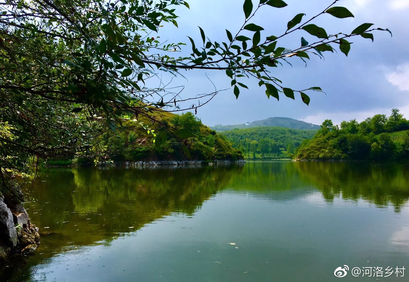 水庫合作釣魚合夥人,放養魚苗你就是主人.這個地方,春賞花