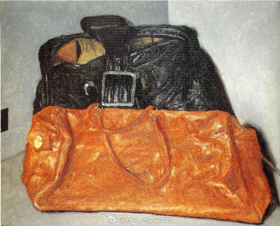 油画静物阿维格多阿利卡以色列最重要的当代艺术家之一