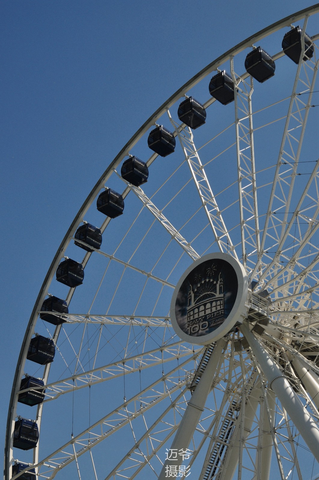 芝加哥海军码头摩天轮【原创摄影】