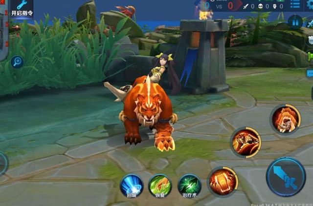 王者荣耀 七款孙尚香骑老虎的造型对比 你们觉得裴擒虎幸福么