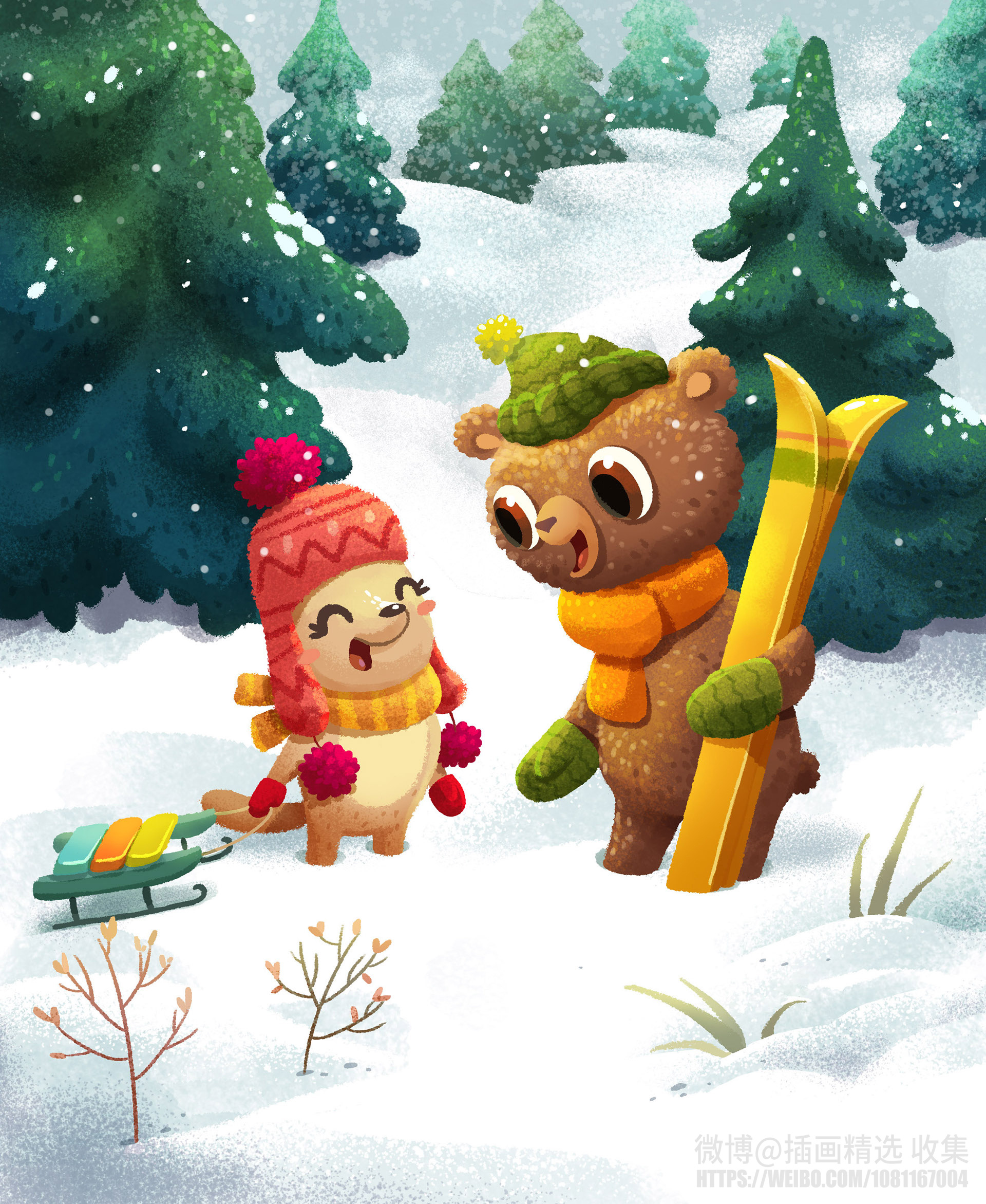 熊の历险记./绘本插画 / by.alena tkach