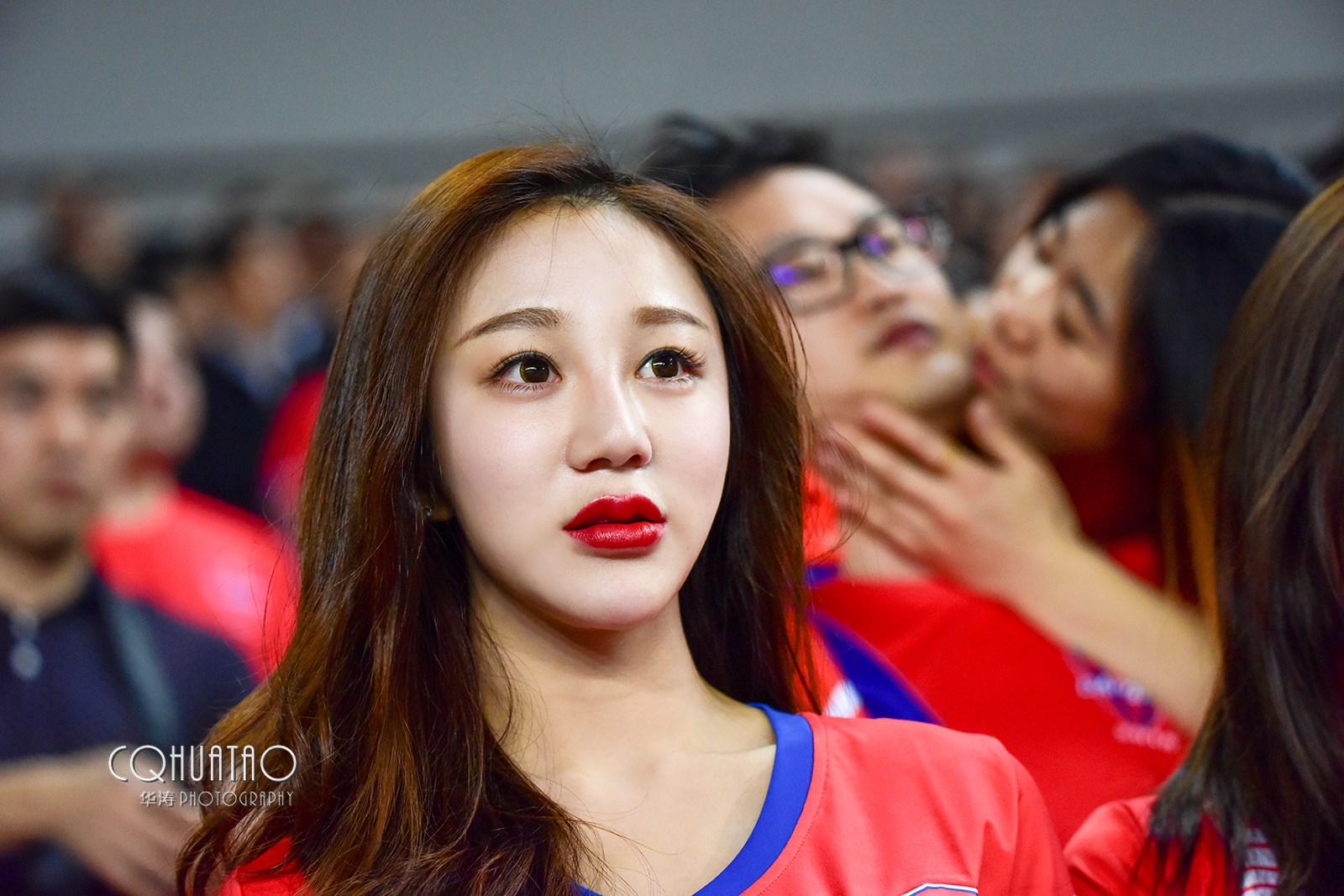 重庆斯威足球队的美女球迷专辑