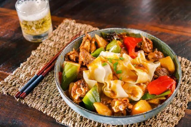 美食,蚂蚁上树 豆豉菜花 大盘鸡 奶酪焗饭