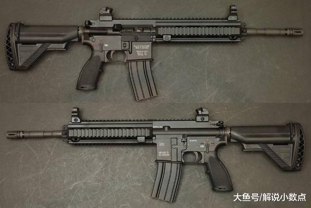 绝地求生各大主流步枪现实中的真名科普m416原来叫hk416