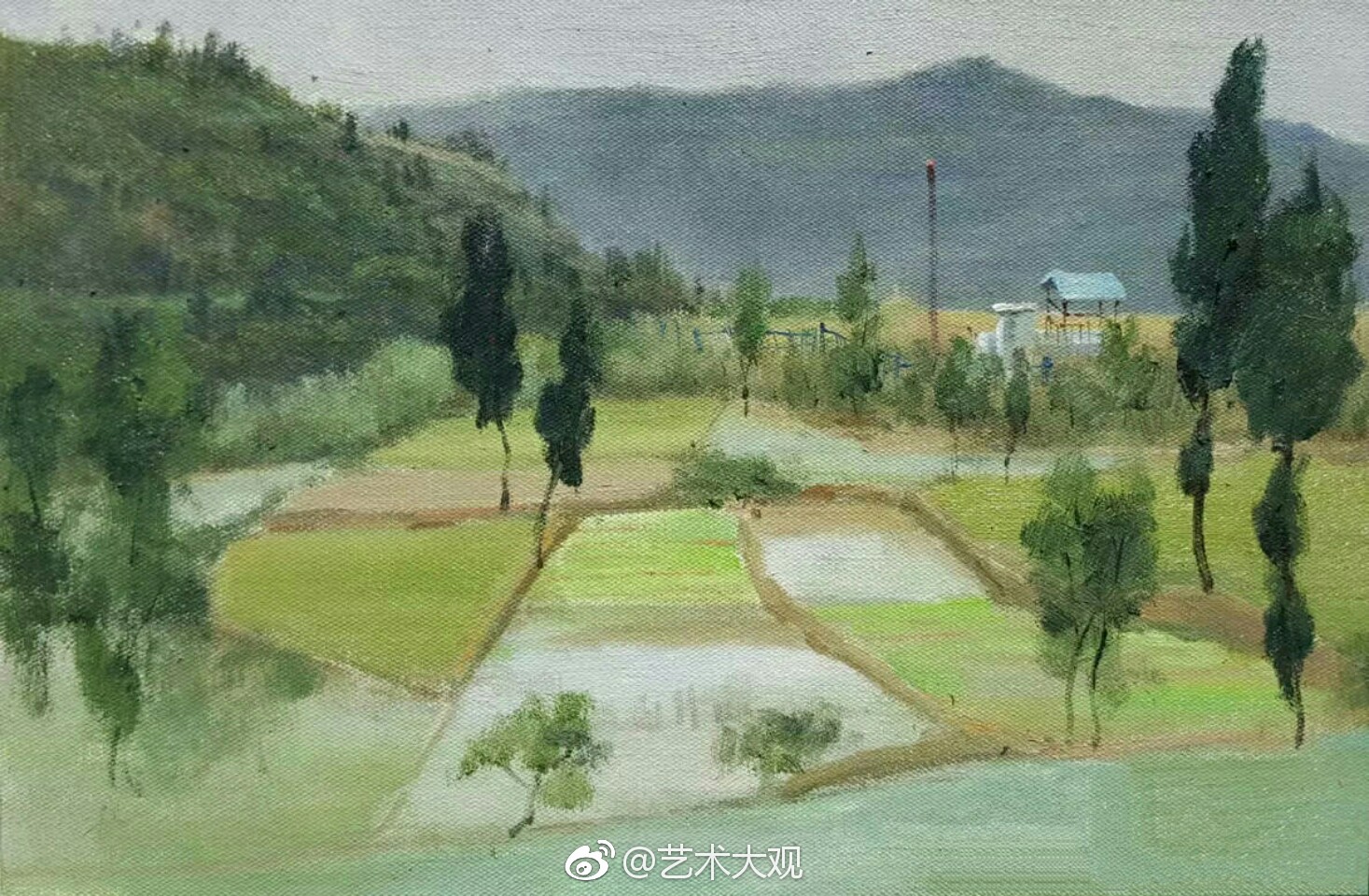 风景写生油画 | 罗靖作品专辑_新浪新闻