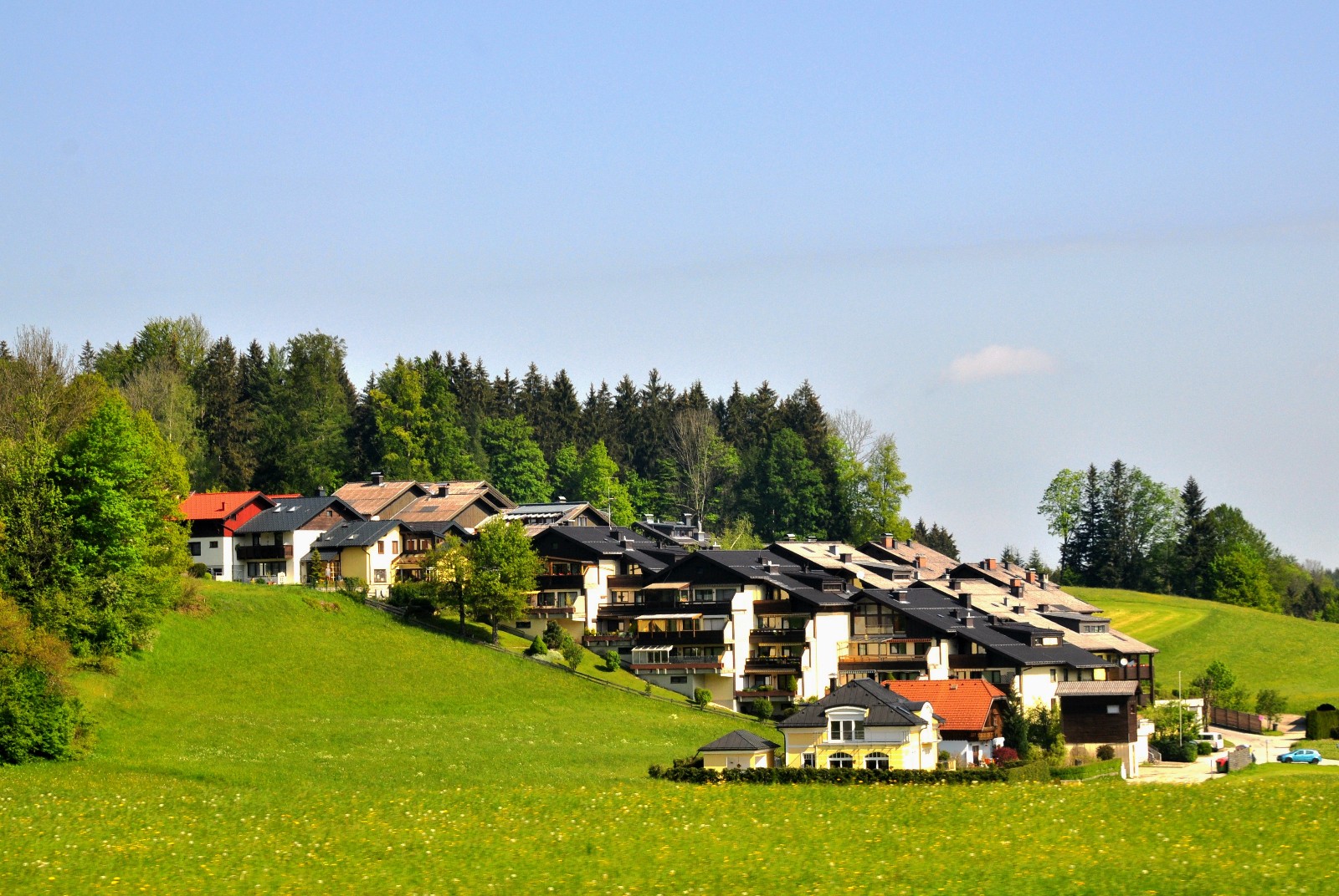美丽的奥地利田园风光原创摄影