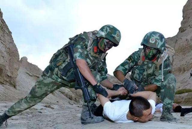 如果在抓犯人时,犯人逃出国,武警和军人可以越界开枪吗?