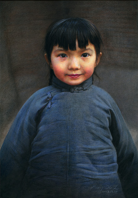 孟祥雷油性彩铅作品 ​​​​