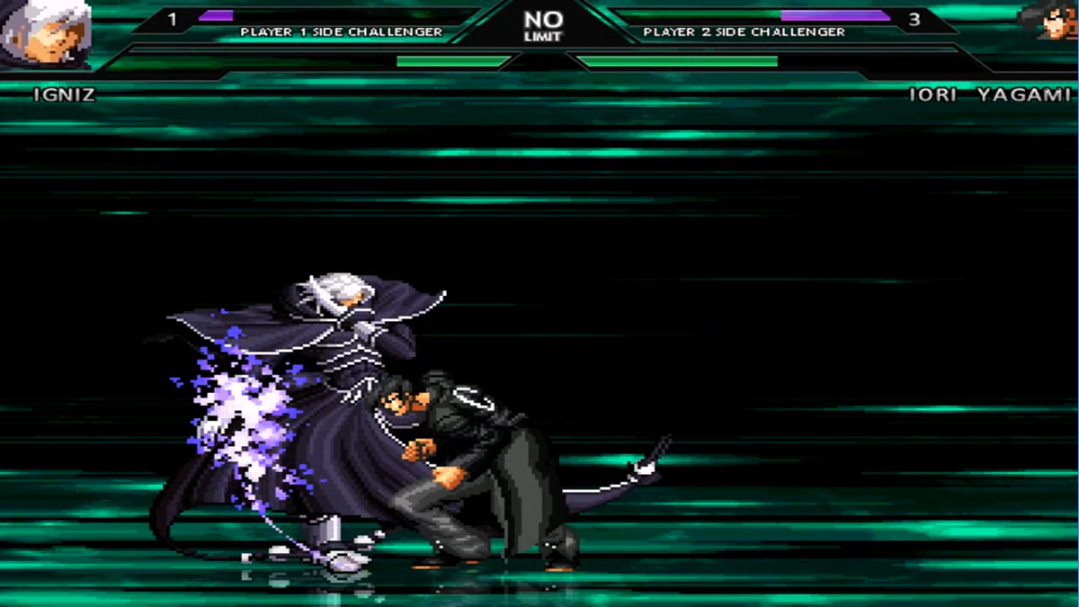 拳皇mugen:风衣八神用尽浑身解数,却无法改写失败的结局