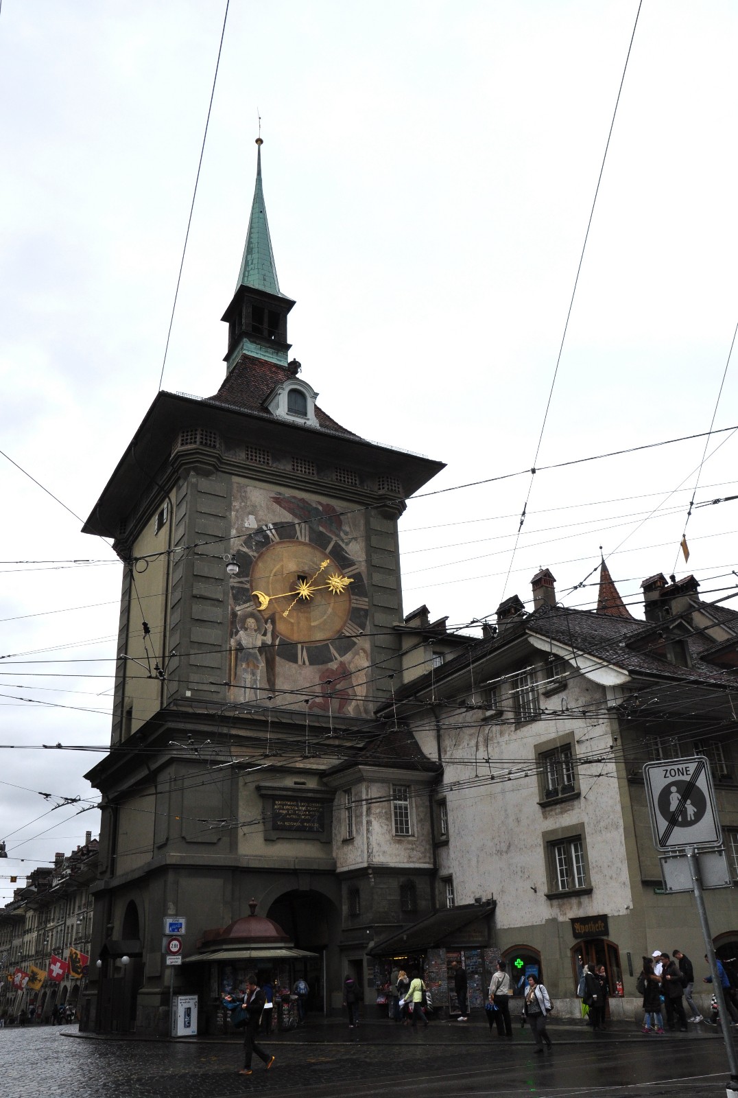 瑞士伯尔尼老城钟楼【原创摄影】