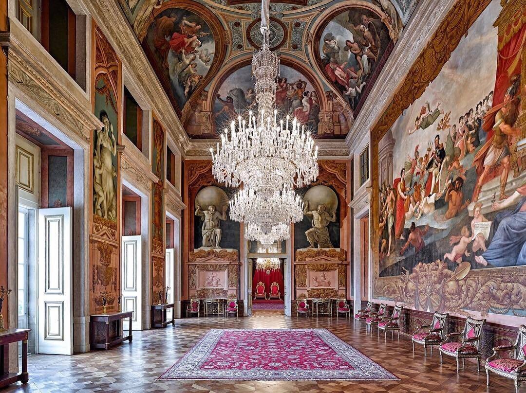 葡萄牙的旧王宫,洛可可风格,最经典的豪华_新浪看点