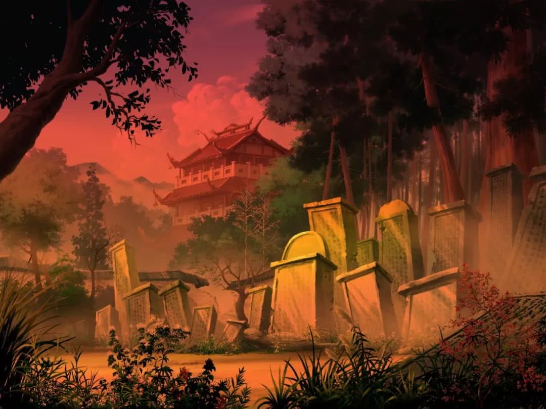 乱葬岗或无人整理的坟场 以前的一些坟墓区,其实因为后人的不在或没