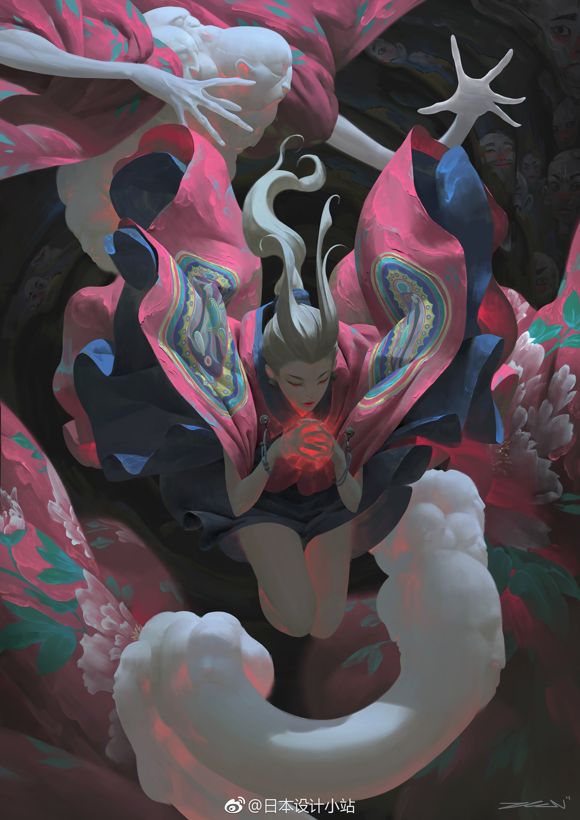 暗黑系插画家zeen chin