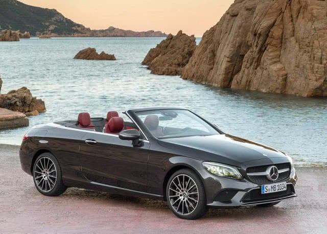 奔驰新款c级轿跑 敞篷版官图 纽约车展首发|敞篷版|轿跑车|梅赛德斯
