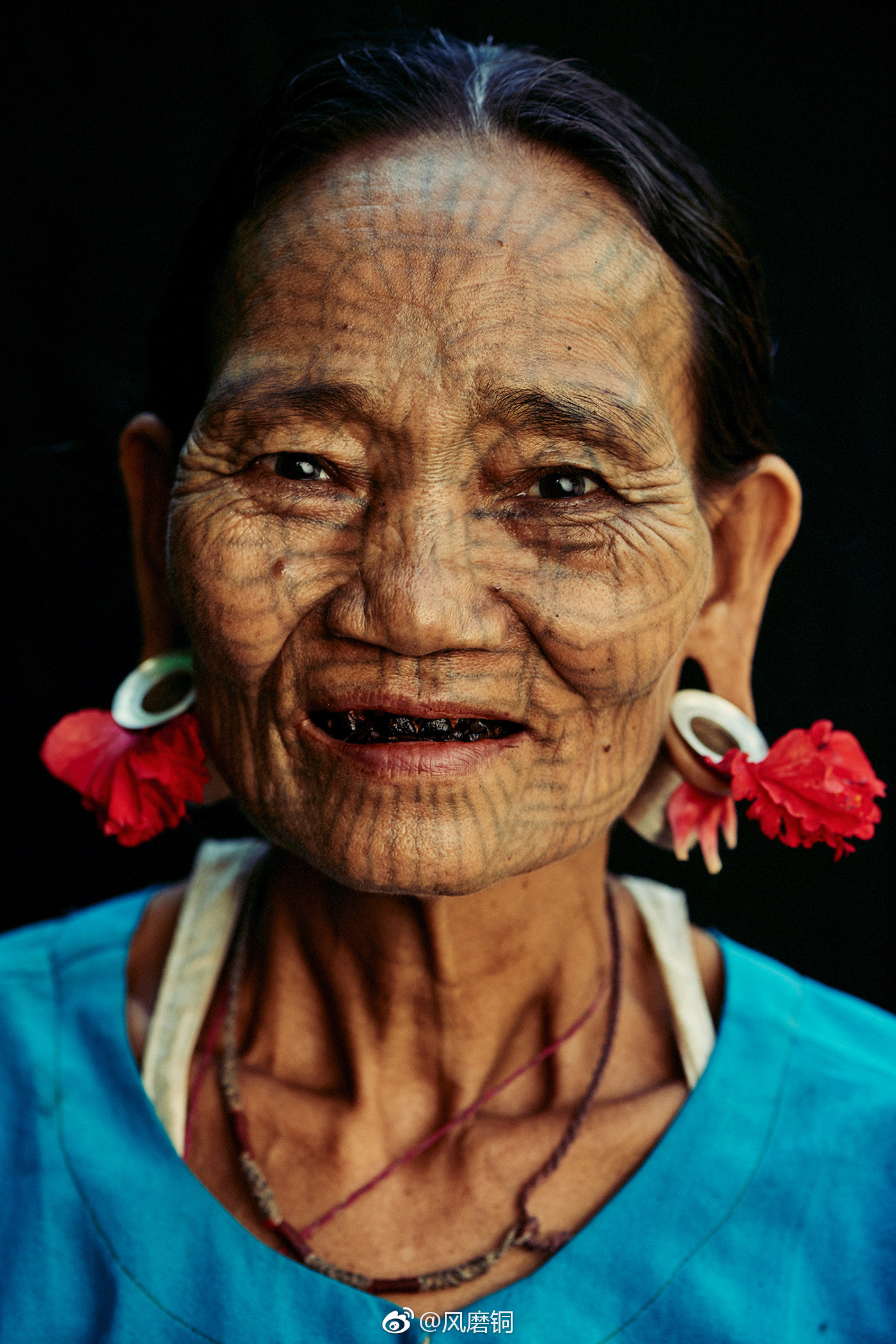 缅甸钦邦最后一批纹面女