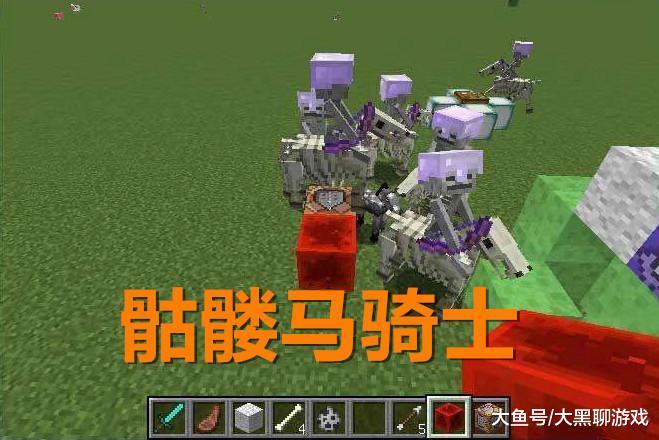 我的世界11种骑士介绍最后一种在水中生成新版本才能见到