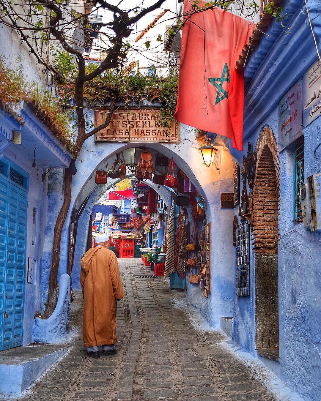 【舍夫沙万----摩洛哥的蓝白梦幻小镇摄影图片】风光摄影_太平洋电脑网摄影部落