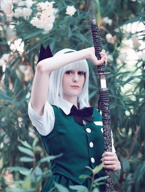 世界美女cosplay欣赏：外国美女COS魂魄妖梦|美女|魂魄|外国_新浪新闻