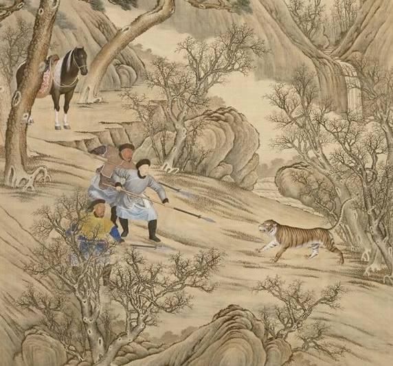 《乾隆狩猎图》藏有神奇动物,因清朝倒台几乎灭绝,现在很难恢复