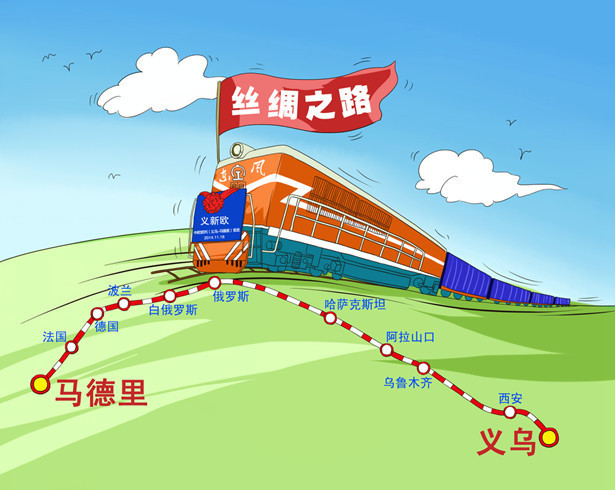 五月伊始,义乌铁路口岸货场格外忙碌,龙门吊在货运轨道上来回穿梭