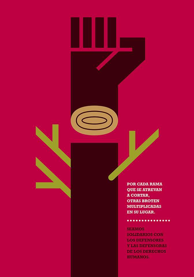 672018第15届墨西哥国际海报双年展b类政治社会类海报入选