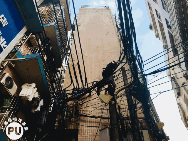 走在车陂的巷子里,抬头,你看到的不是蓝天白云,只是错综杂乱的电线