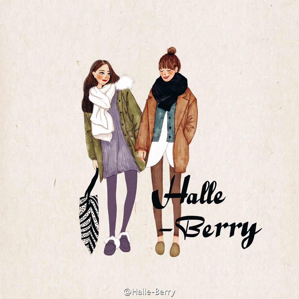 冬季闺蜜装,寒风中的一股暖流作者