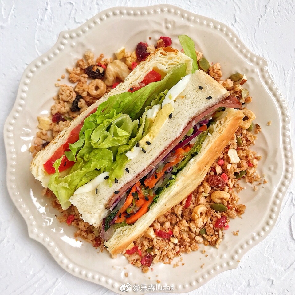 这样的健身餐一个美字都不足以形容