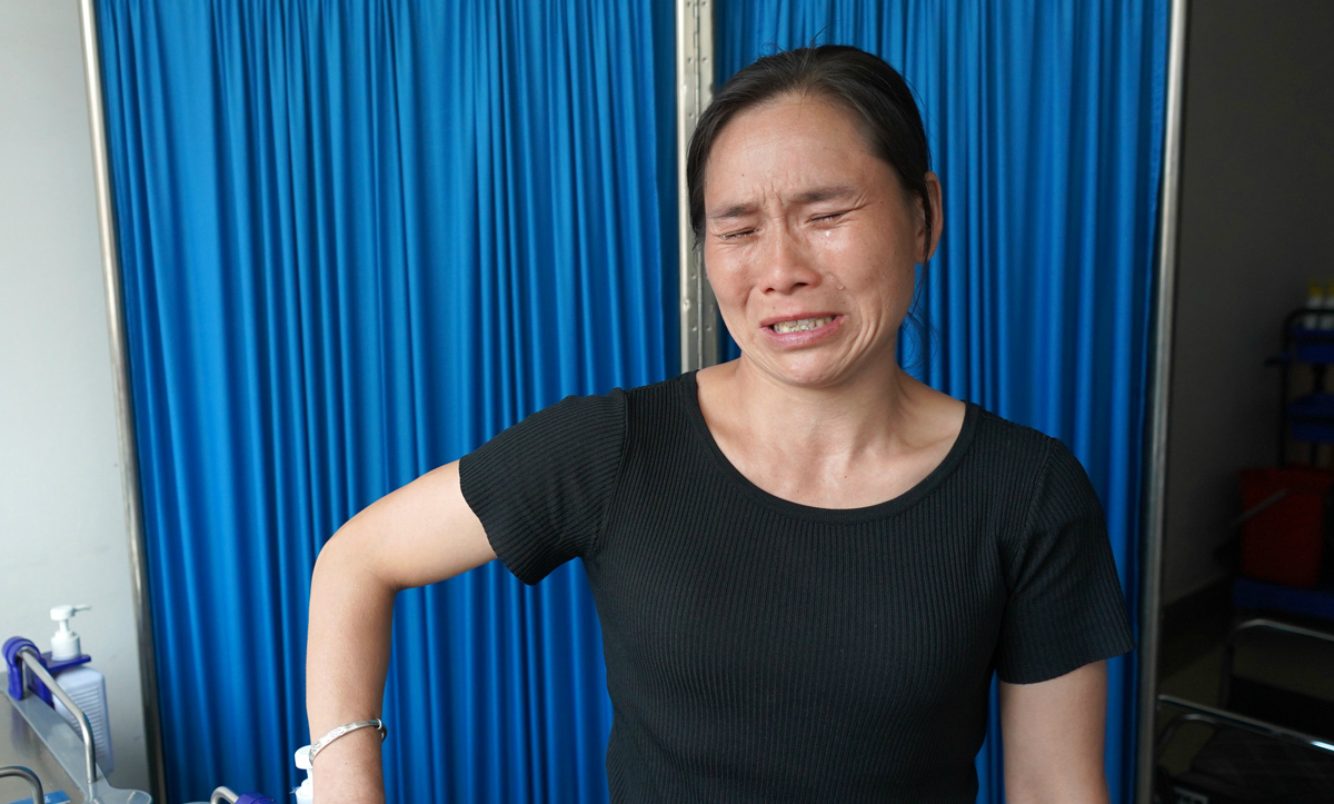 魏尚子这个病刚发现时,其实只是个很小的结节,但当地医生按老鼠疮来治