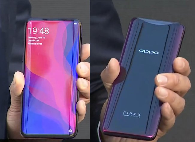 oppo find x旗舰发布 超越时代的真全面屏