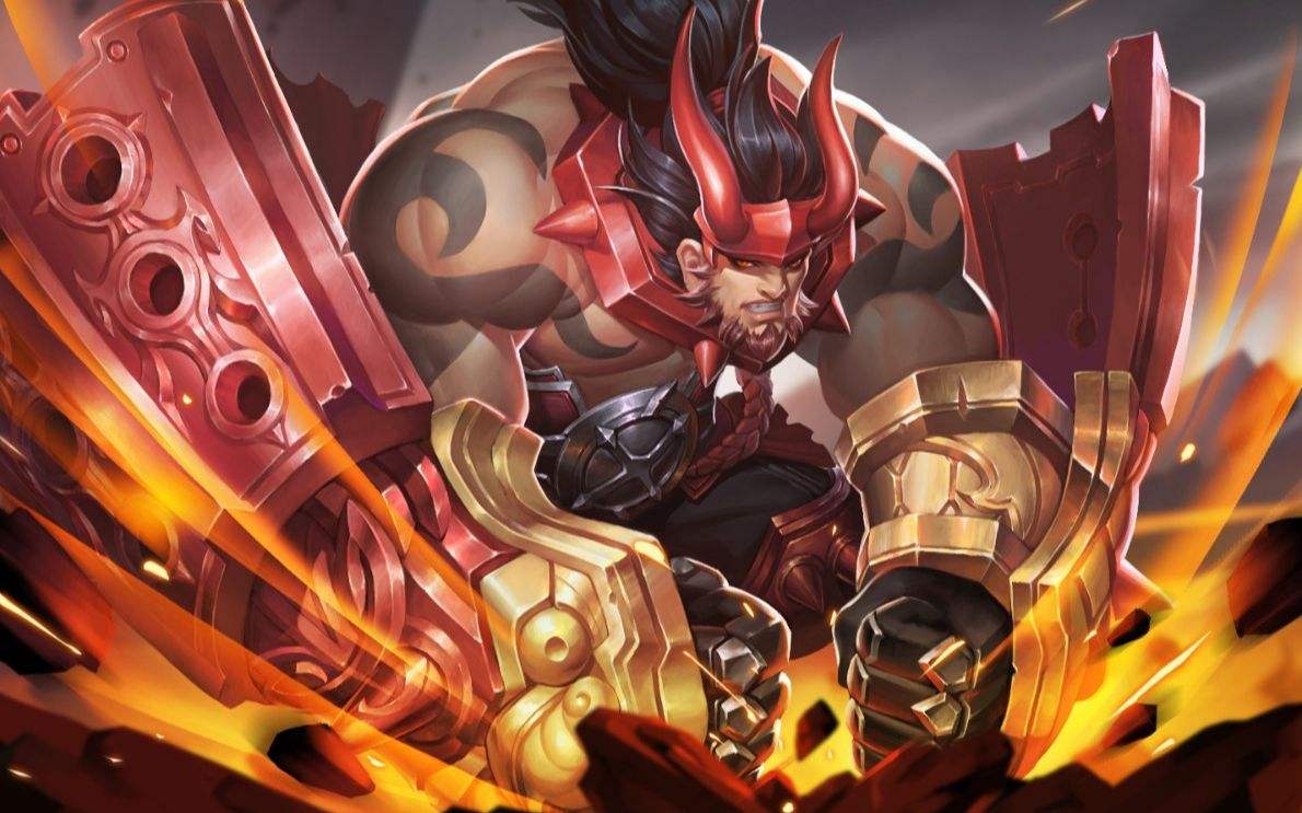 王者荣耀:廉颇模型再度优化升级,这位冷门坦克的优化史堪称坎坷