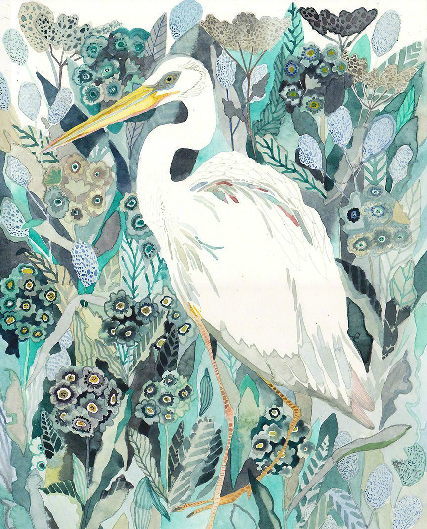 装饰绘画来自美国画家michellemorin绘画作品