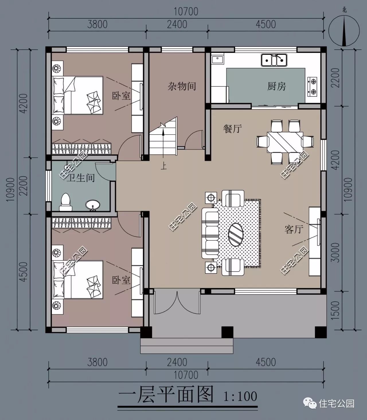 6套宽10米小户型别墅多建一层花6万农村到底3层好还是2层好