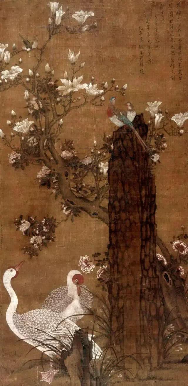 黄筌富贵,徐熙野逸,为您介绍花鸟画两大风格流派|花鸟画|徐熙|玉堂富贵图_新浪新闻