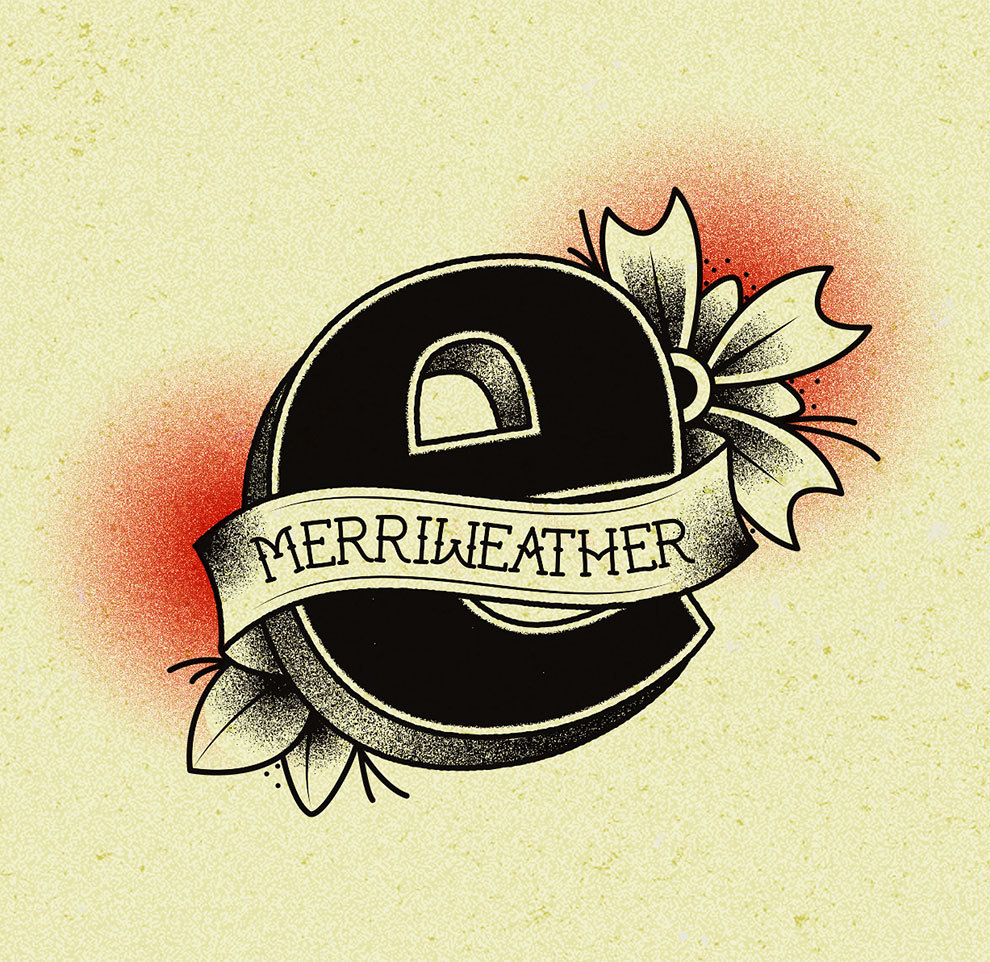 oldschool风格临时纹身