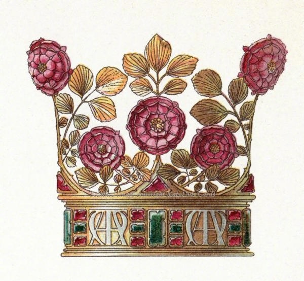 19世纪末德国新艺术运动艺术家antonseder王冠